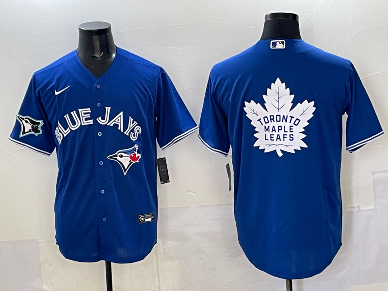 Men Toronto Blue Jays blank Blue Game 2025 Nike MLB Jersey style 001 ->toronto blue jays->MLB Jersey